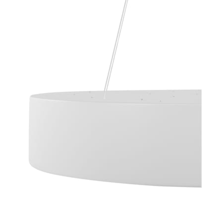 Lampa wisząca LED metalowa biała BALILI