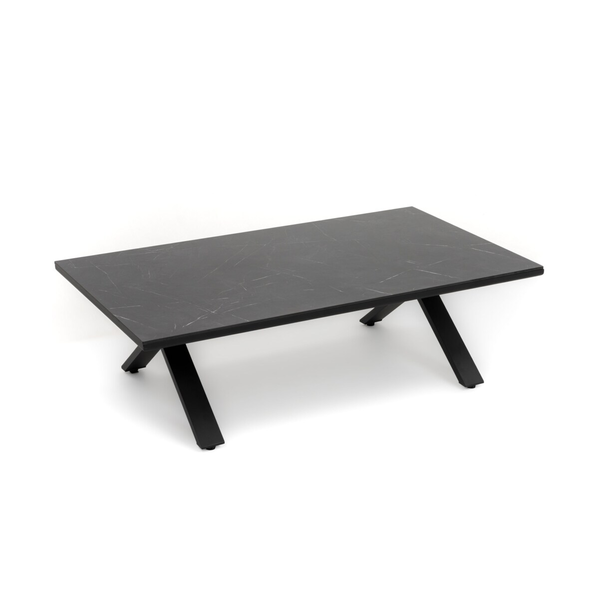 Meble ogrodowe nowoczesne luksusowe aluminiowe MARABELLA szaro czarne