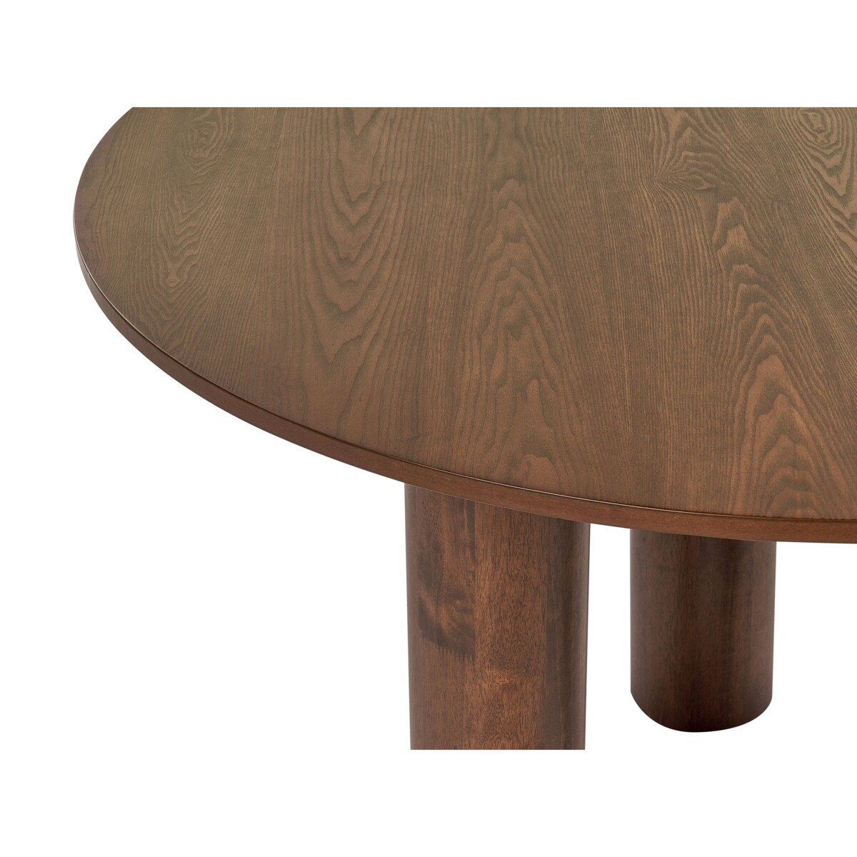 Stół do jadalni ORIN Jesion ciemny 120 cm 120 cm