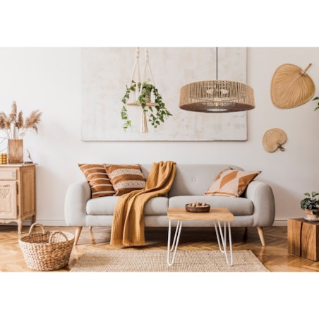Lampa Wisząca Boho APP1294-1PC Beż