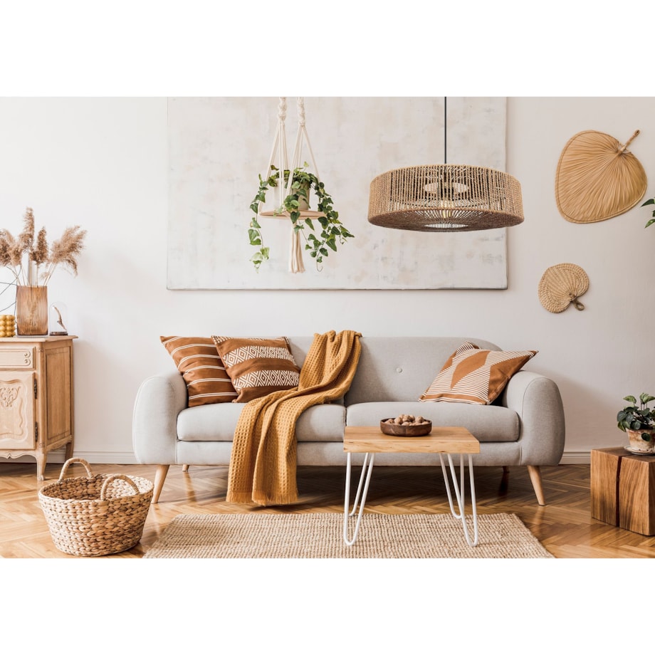 Lampa Wisząca Boho APP1294-1PC Beż