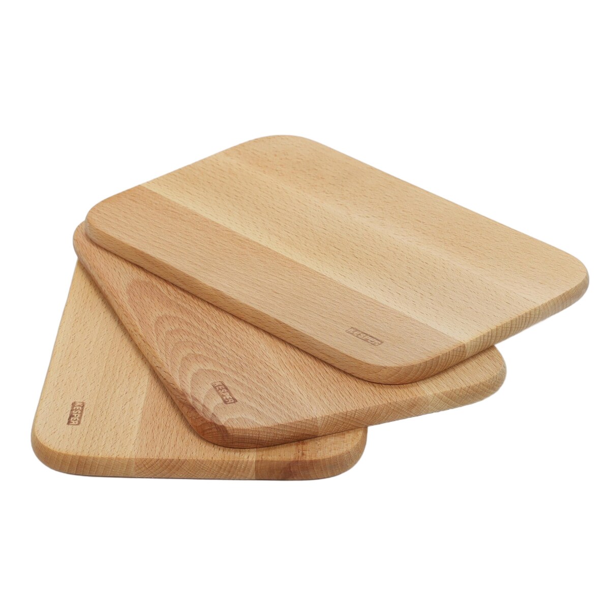 Deski kuchenne bambusowe, 3 sztuki, KESPER