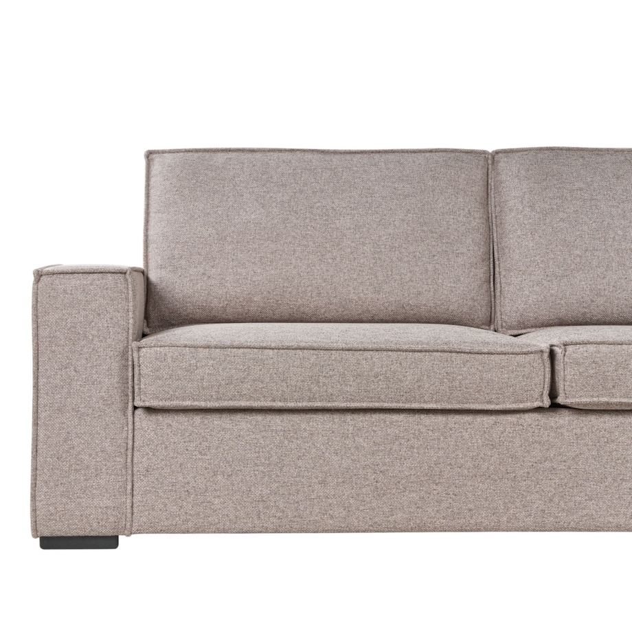 Sofa rozkładana jasnobrązowa VUOKATTI