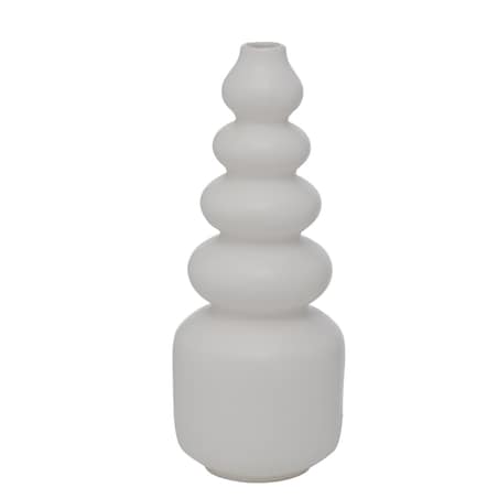 Wazon ceramiczny, obły kształt BRUNILA, wys. 30 cm