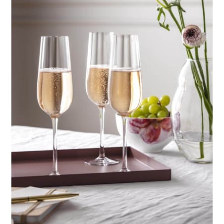 Zestaw 4 kieliszków do szampana Rose Garden, 120 ml, Villeroy & Boch
