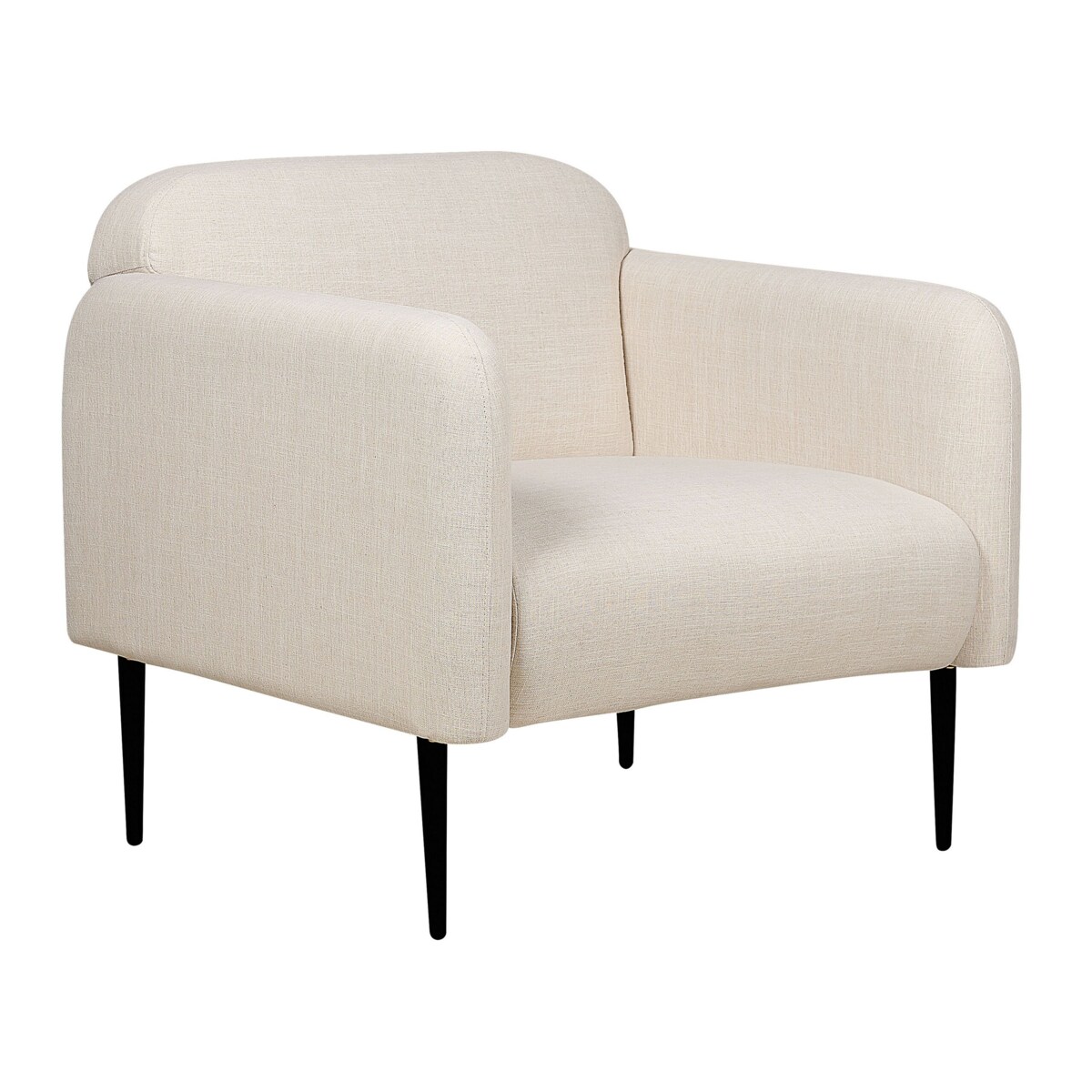 Fotel tapicerowany beżowy STOUBY