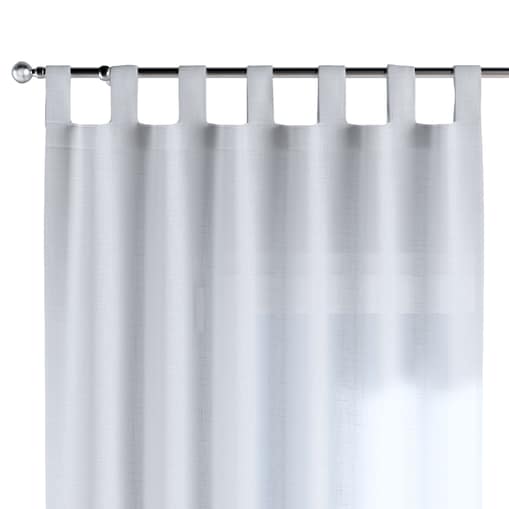 Zasłona na szelkach 1 szt. 130x245 prześwitujący biały