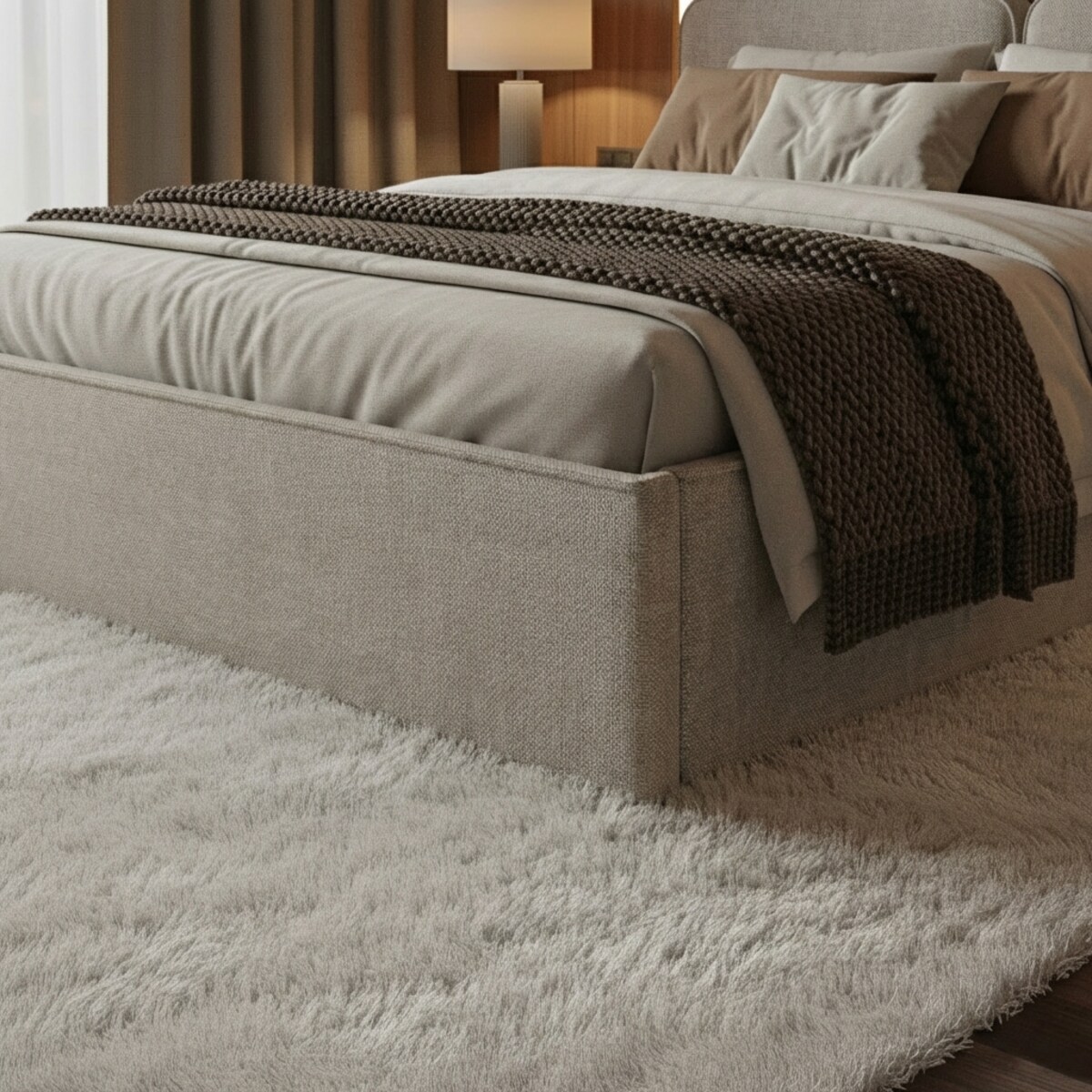 Łóżko Tapicerowane Elite 120X200 Stelaż Pojemnik Na Pościel Wind 11