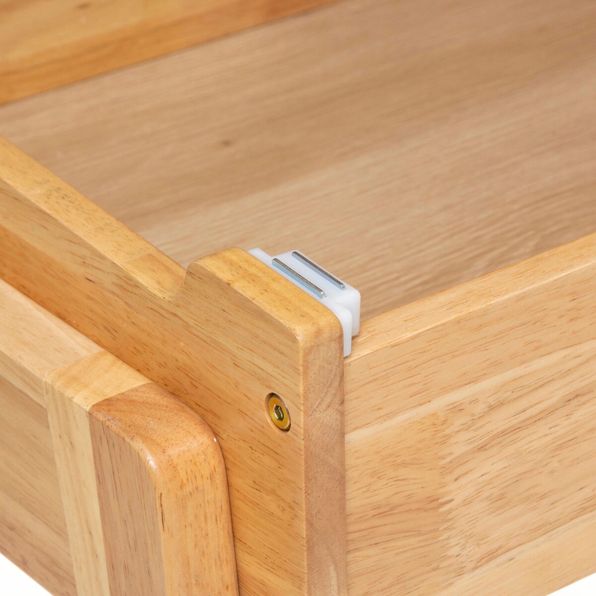 Biurko dla dzieci ze schowkiem + taboret, drewno kauczukowe, 2w1