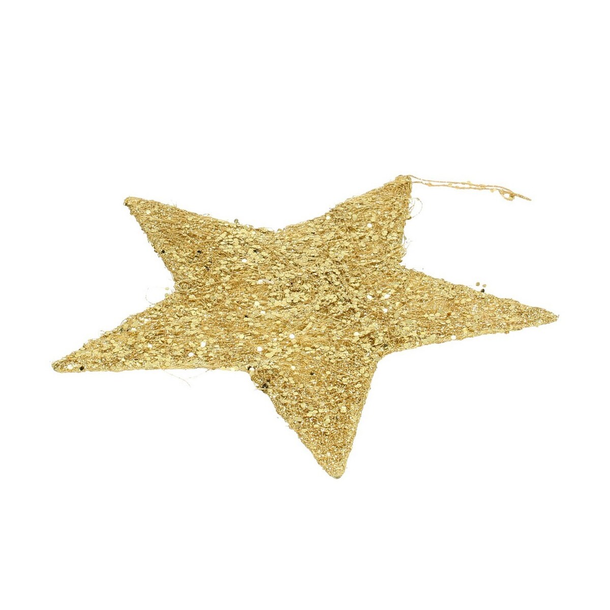 Dekoracja Golden Star 30cm boże narodzenie, święta, świąteczne, złoty, 30 x 1 cm