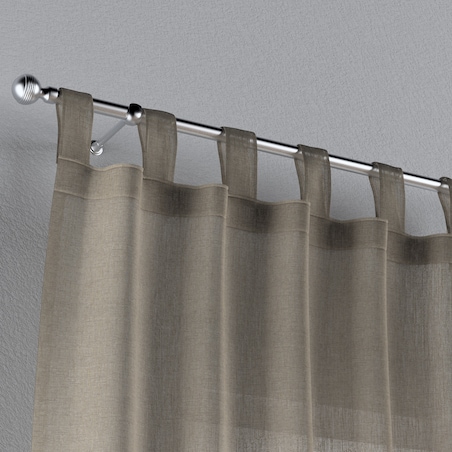 Zasłona na szelkach 1 szt. 130x260 beżowy