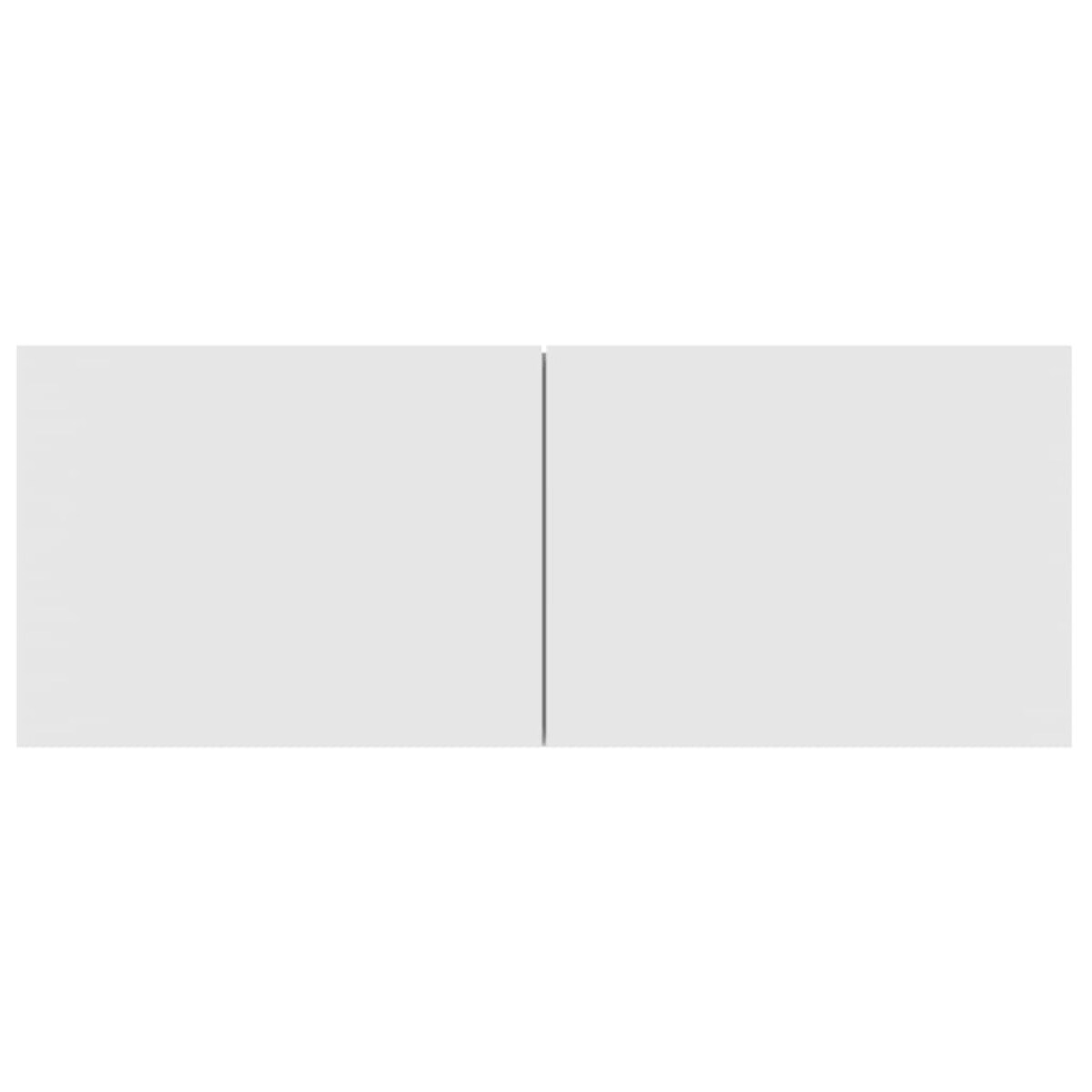 vidaXL Zestaw 6 szafek telewizyjnych, biały