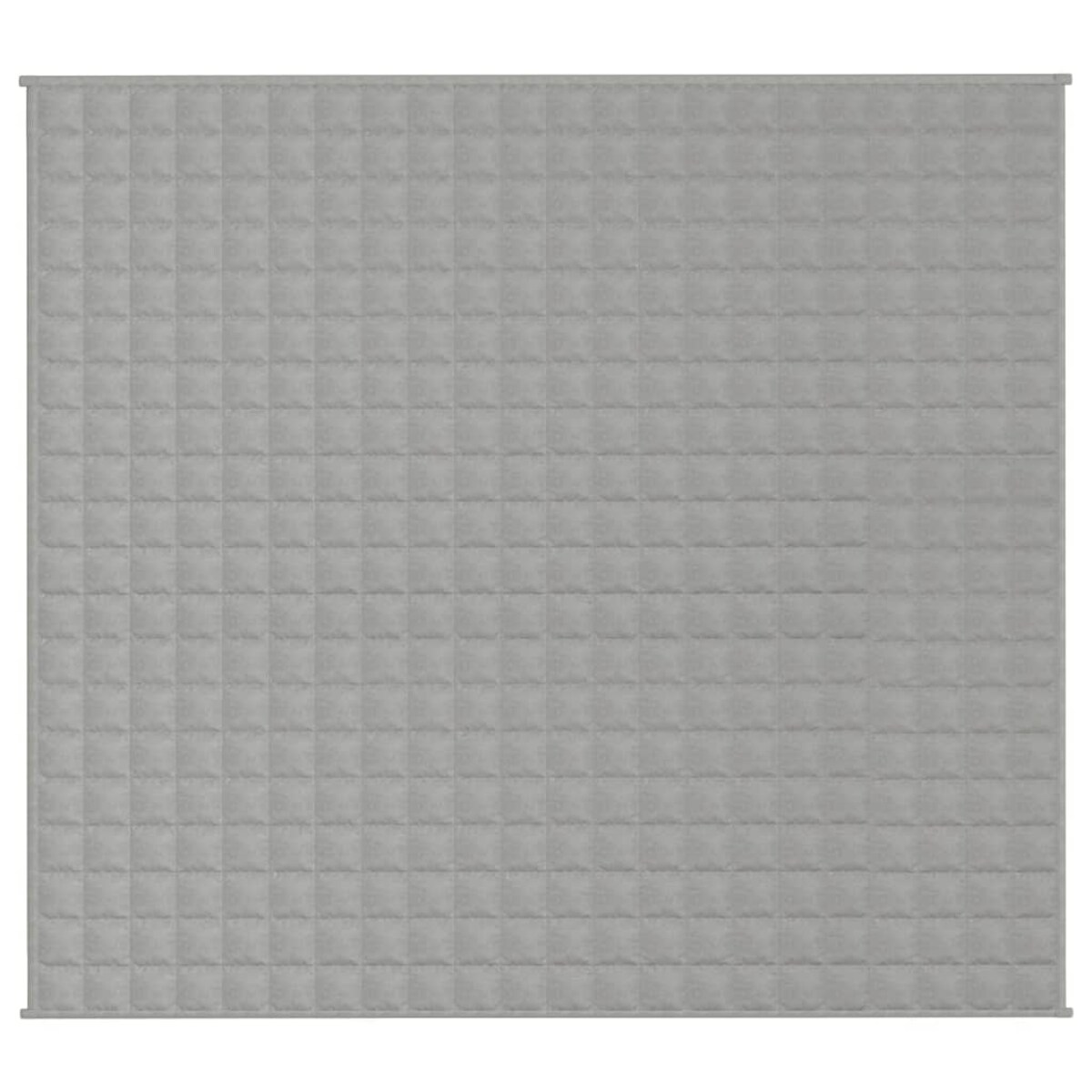 vidaXL Koc obciążeniowy, szary, 200x220 cm, 9 kg, tkanina