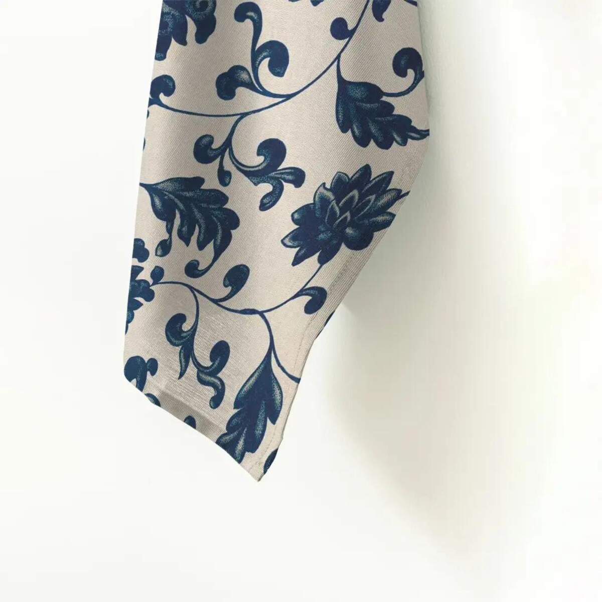 Lniany ręcznik kuchenny - hampton flowers