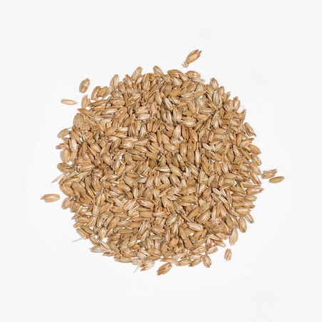 Rogal podróżny z łuską orkiszu 35x35cm pudrowy róż