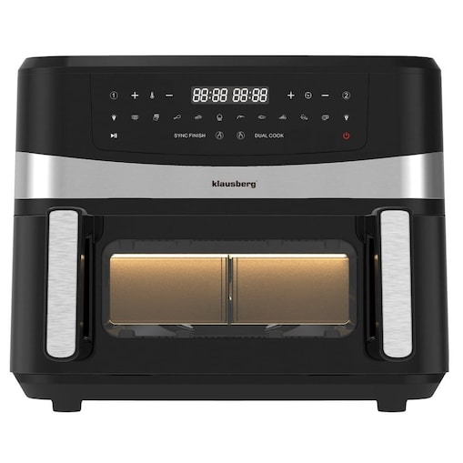 Klausberg frytownica beztłuszczowa dwukomorowa 9l 1750w KB7717