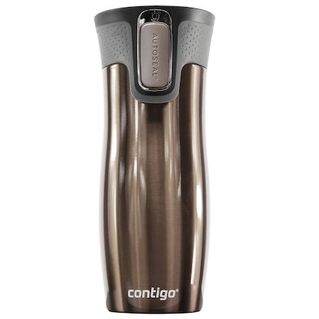 Kubek termiczny Contigo West Loop 2.0 470ml - Pies - Latte