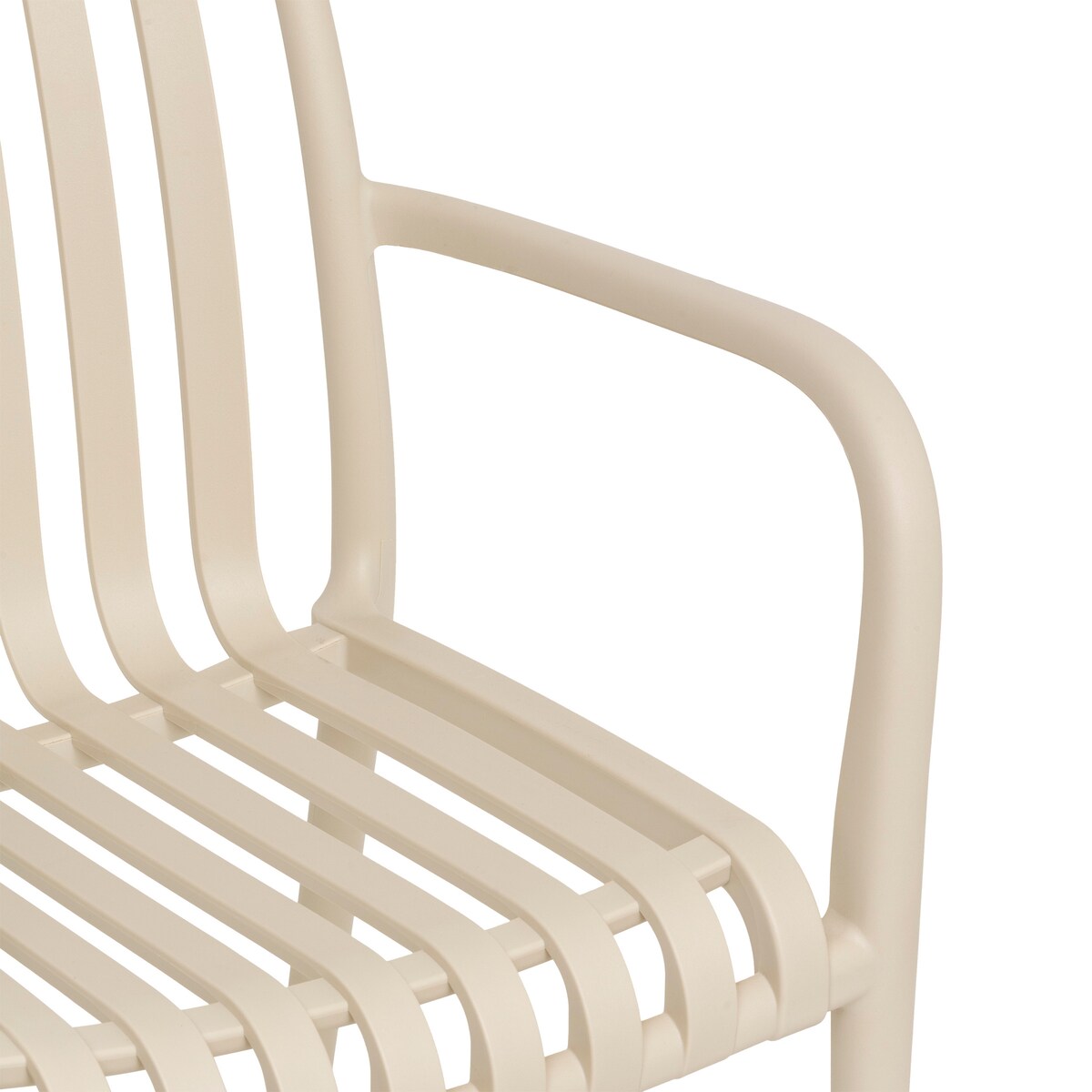 Krzesło ogrodowe z tworzywa, 58 x 56 x 81 cm