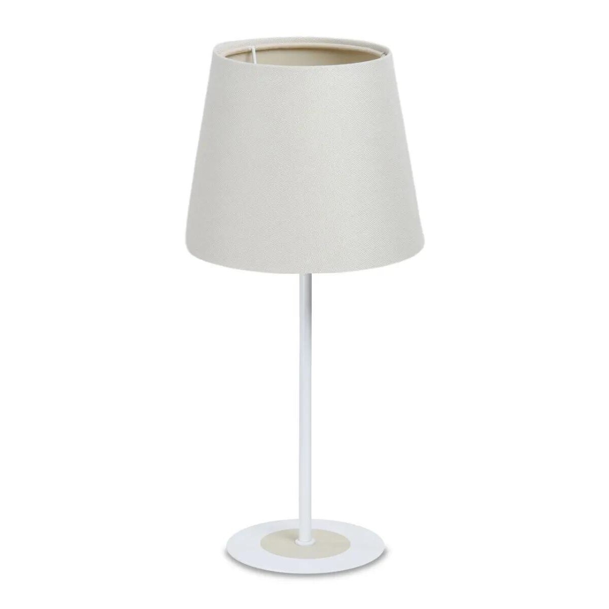 Lampa stołowa ENTURO kremowa