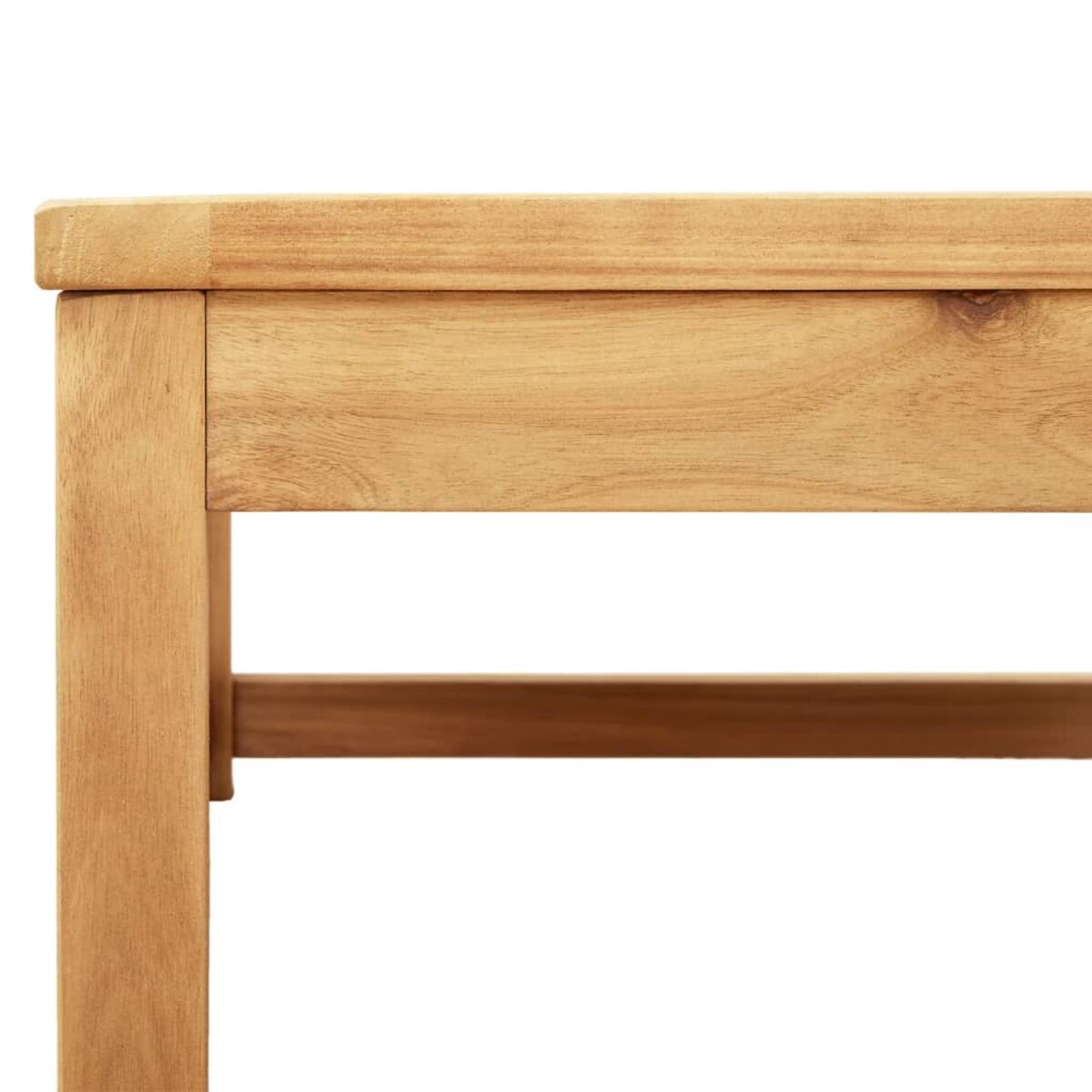 vidaXL 4-cz. zestaw wypoczynkowy do ogrodu, poduszki, drewno akacjowe