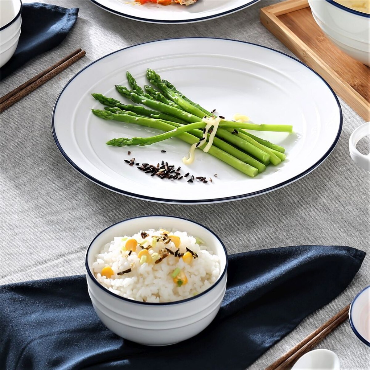 VILLA ITALIA Serwis obiadowy porcelanowy na 6 osób NOSTALGIA