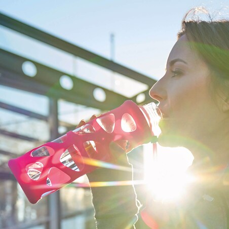 Pojemnik / bidon na wodę 710ml 28cm TO GO PINK