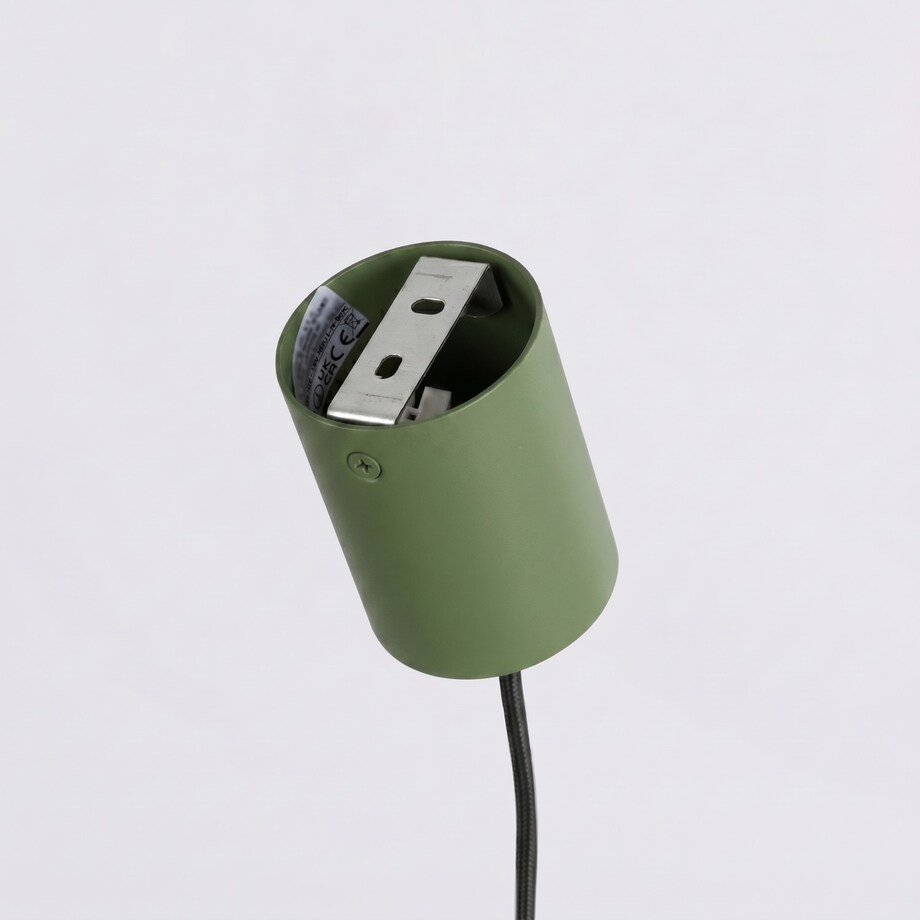 Żyrandol AURA 4 zielona oliwka Gx53