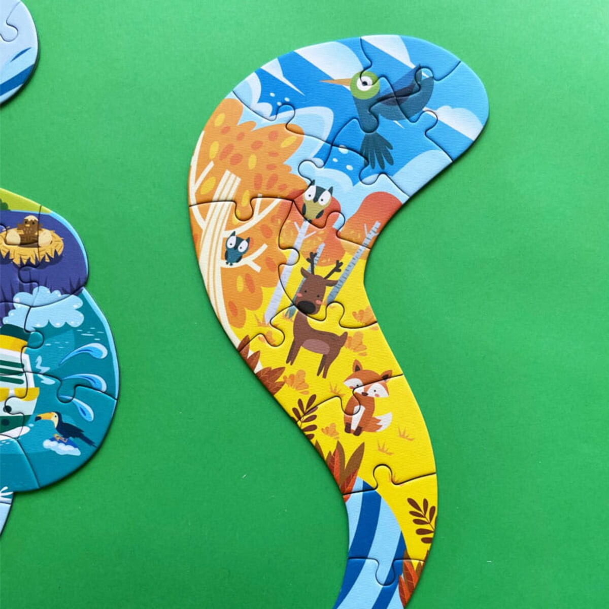 Puzzle edukacyjne - KRÓL LEW - 180 szt