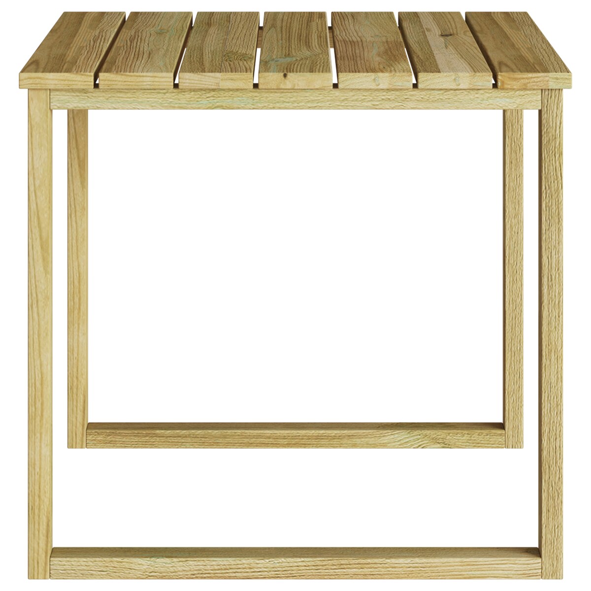 vidaXL Stół leżankowy 50,5x50,5x46 cm z impregnowanego drewna sosnowego