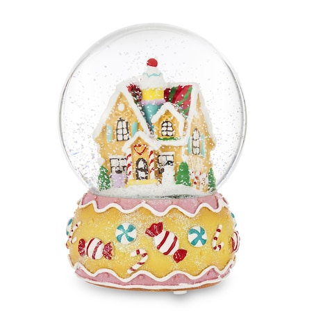 Szklana kula śnieżna 17x12x12 cm DOLCE CASA