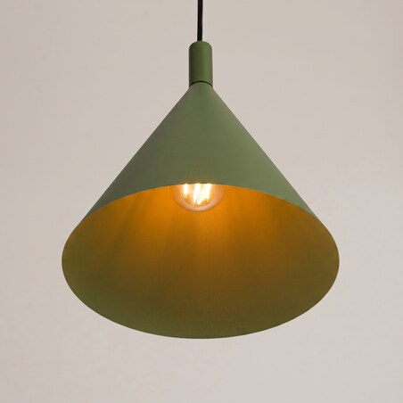 Lampa wisząca NOX 25 zielona oliwka