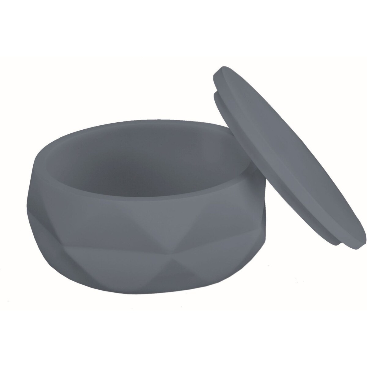 Kleine Wolke Crackle Jar Pojemnik łazienkowy niebieski