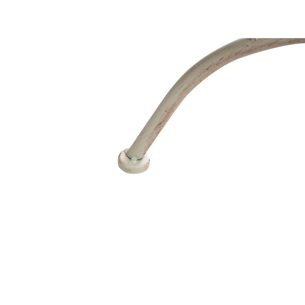 Stolik bistro COGGIA 37 x 80 cm Metal Jasnobeżowy