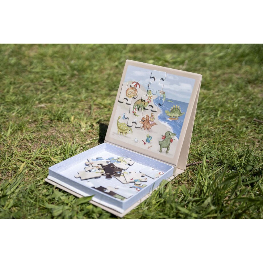 Filibabba Gra magnetyczna Dino Beach puzzle