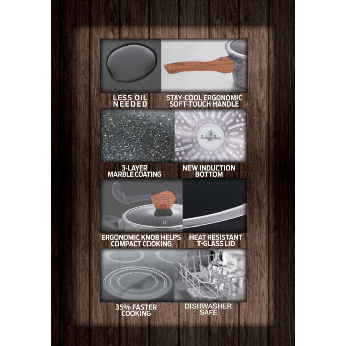 Patelnia BERLINGER HAUS Forest Line 30cm