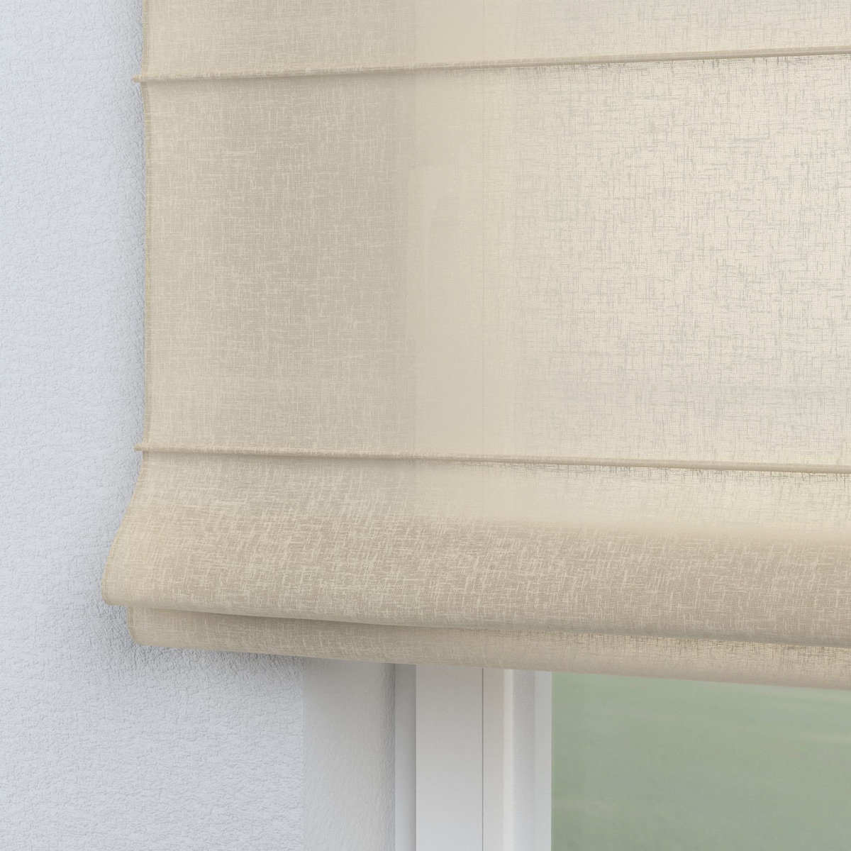 Roleta rzymska Capri 130x170 prześwitujący beżowy