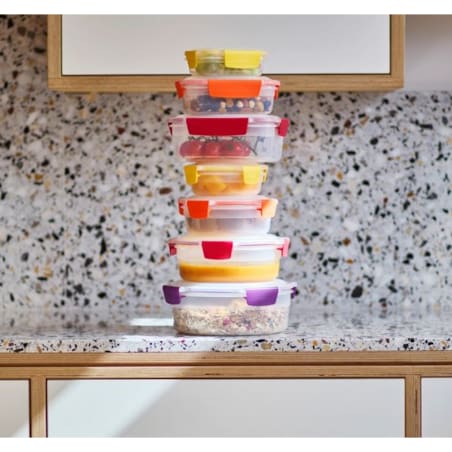 Zestaw 4 pojemników okrągłych Multicolor Nest Lock Joseph Joseph