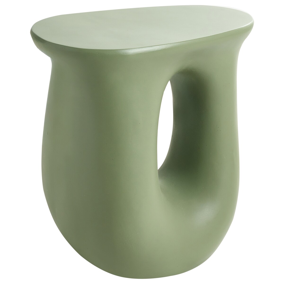 Stolik pomocniczy IDRO 42 cm 28 cm Jasnozielony