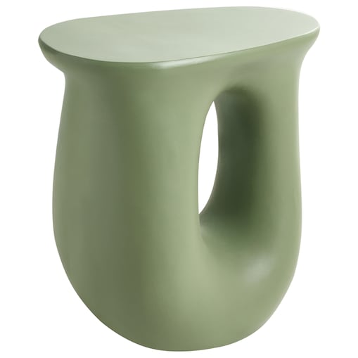 Stolik pomocniczy IDRO 42 cm 28 cm Jasnozielony
