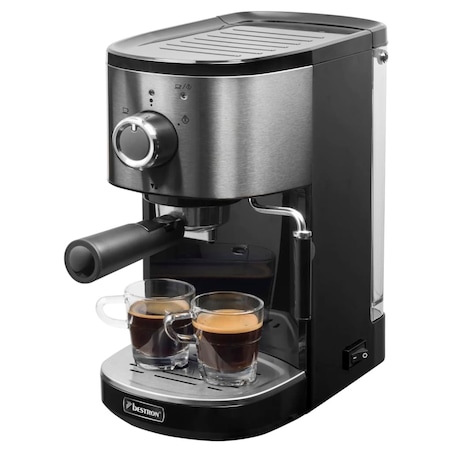 Bestron Ekspres do kawy AES800STE, 1450 W, stal nierdzewna, 1,25 L