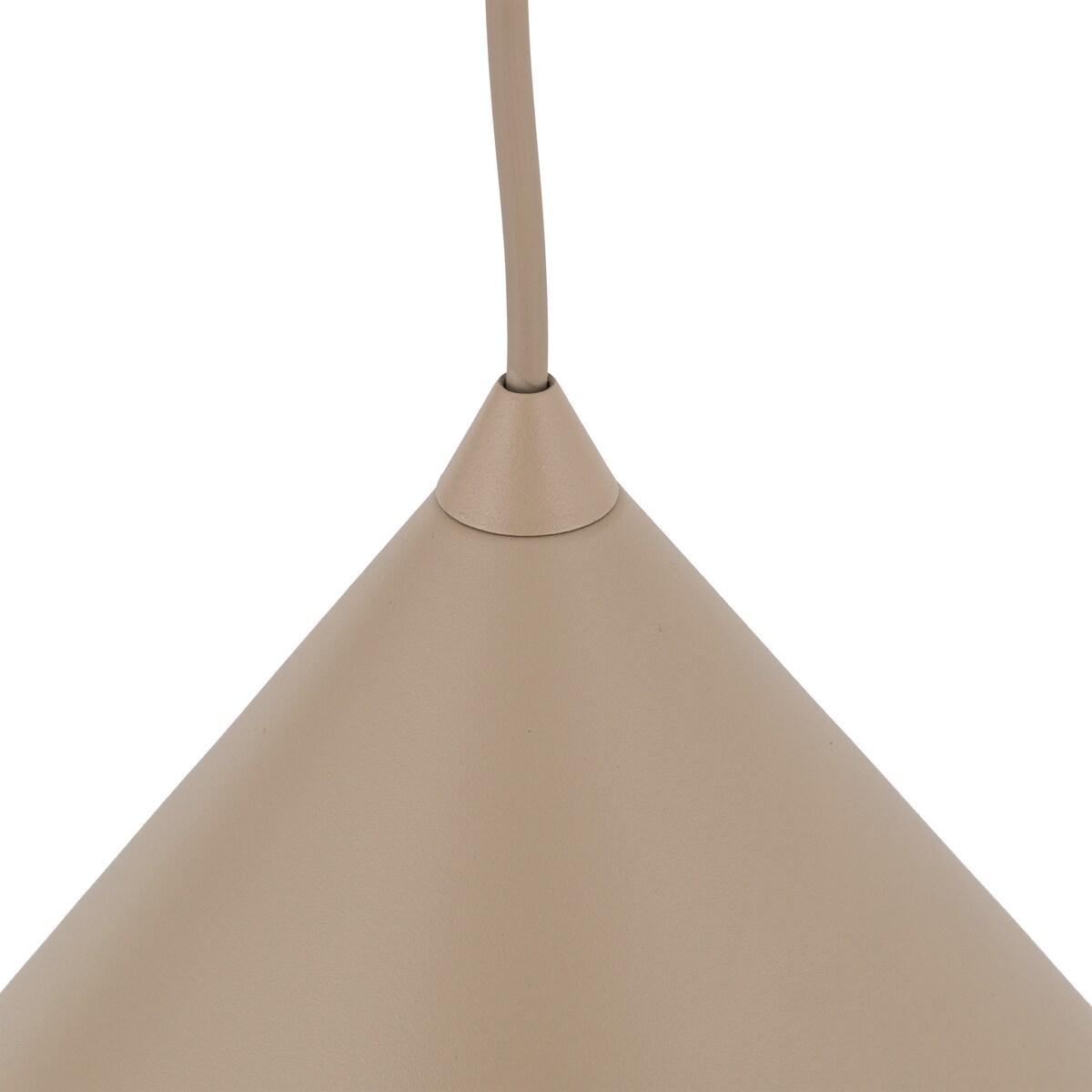 Lampa wisząca TK Lighting CONO SABIA L beżowa E27 regulowana wysokość 165 cm nowoczesna do salonu i jadalni
