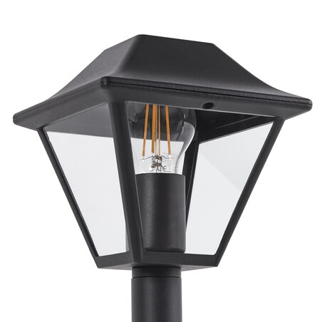 Lampa ogrodowa słupek GOSABA Czarny