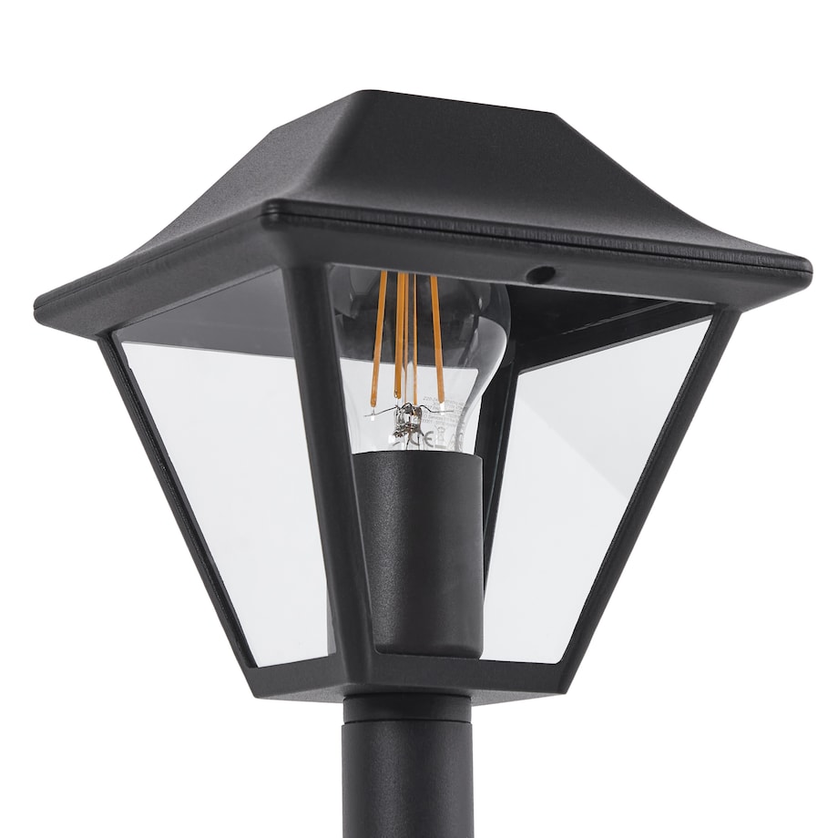 Lampa ogrodowa słupek GOSABA Czarny