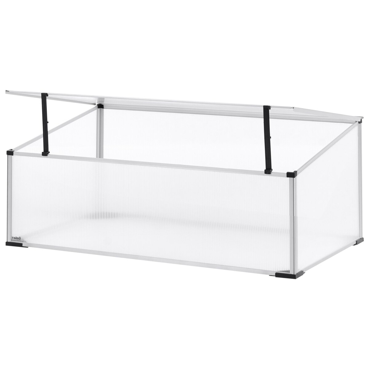 Szklarnia ogrodowa CARFIZZI Srebrny 60 cm