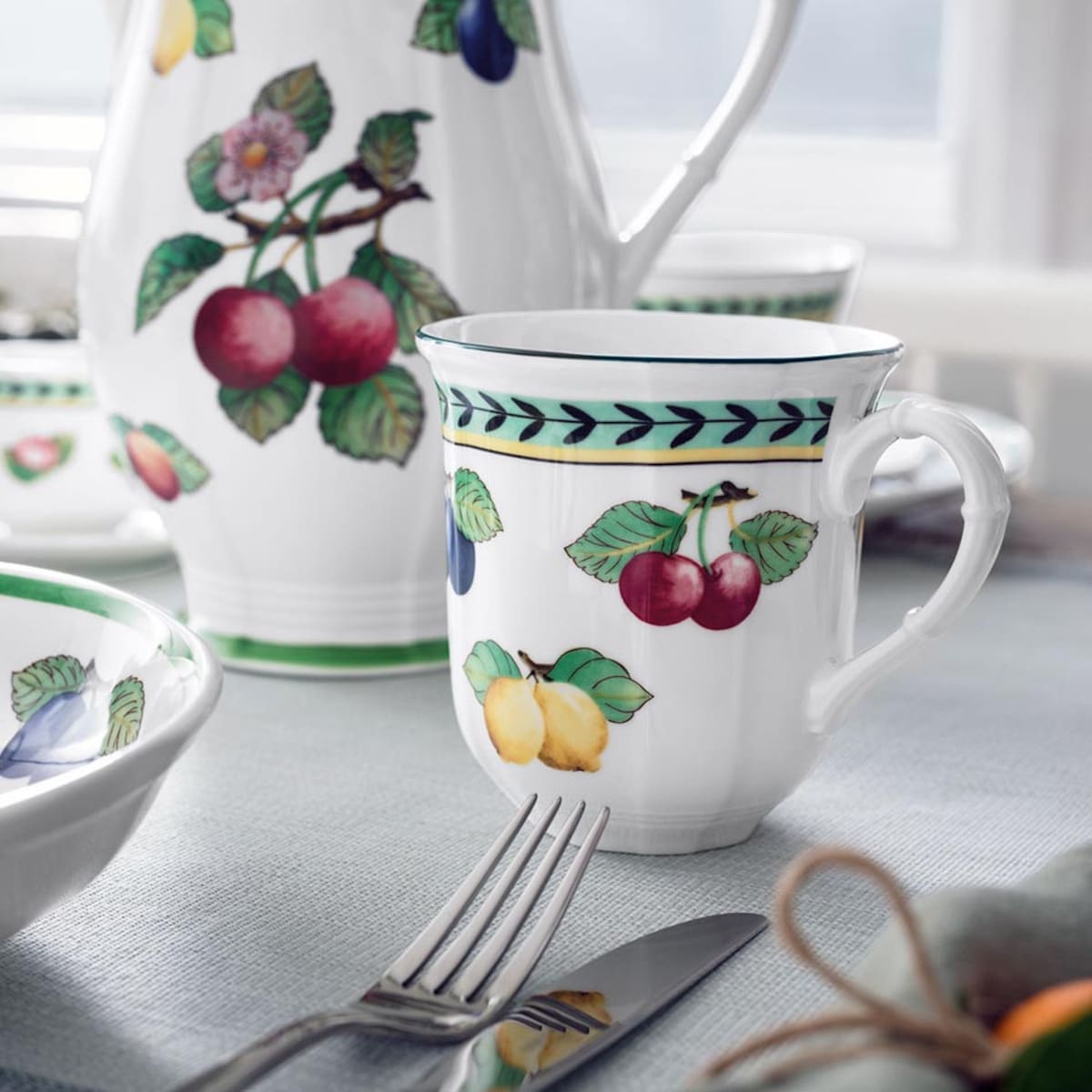 Kubek Jumbo French Garden Fleurence, 480 ml, Villeroy & Boch