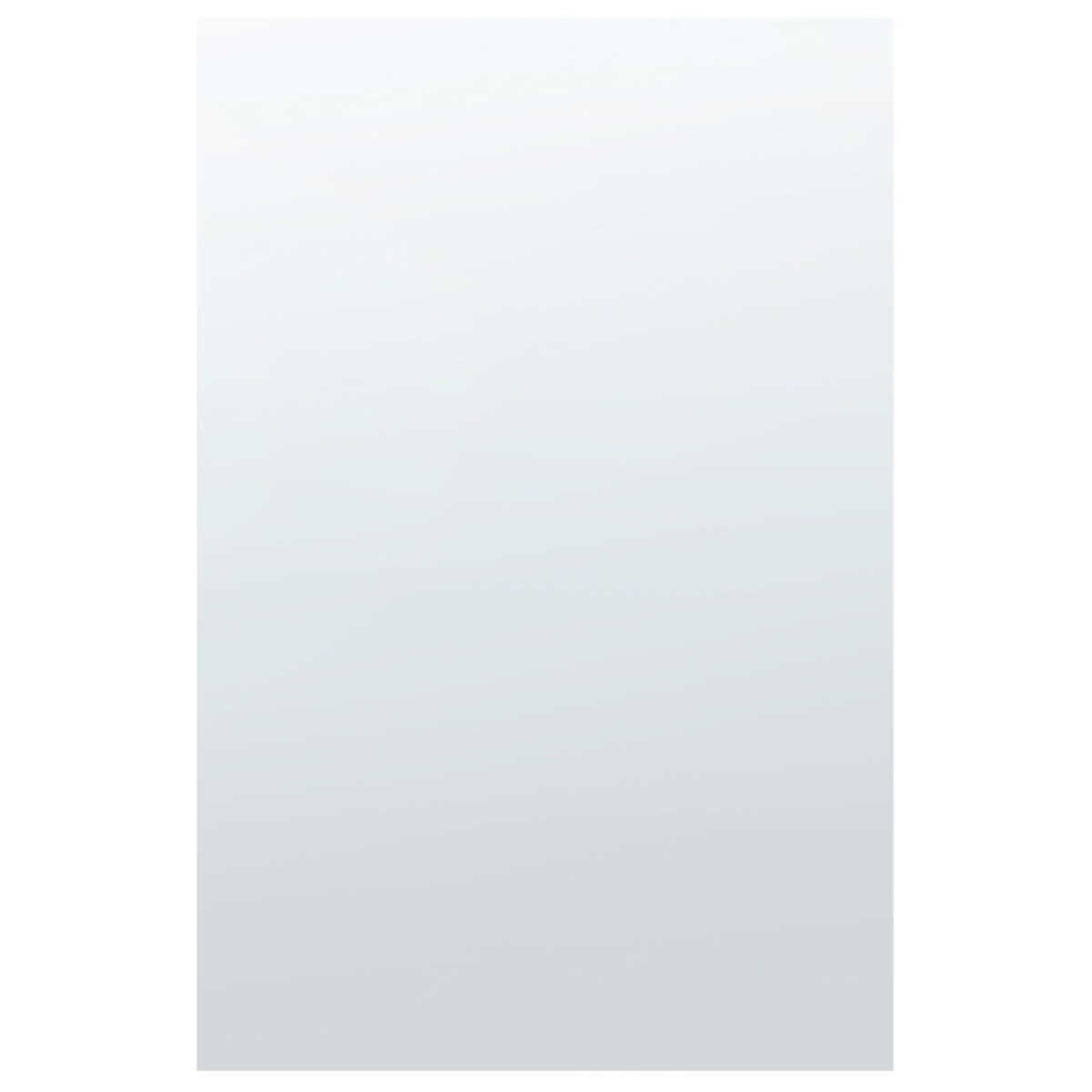 Lustro ścienne 40 x 60 cm srebrne ANGERS