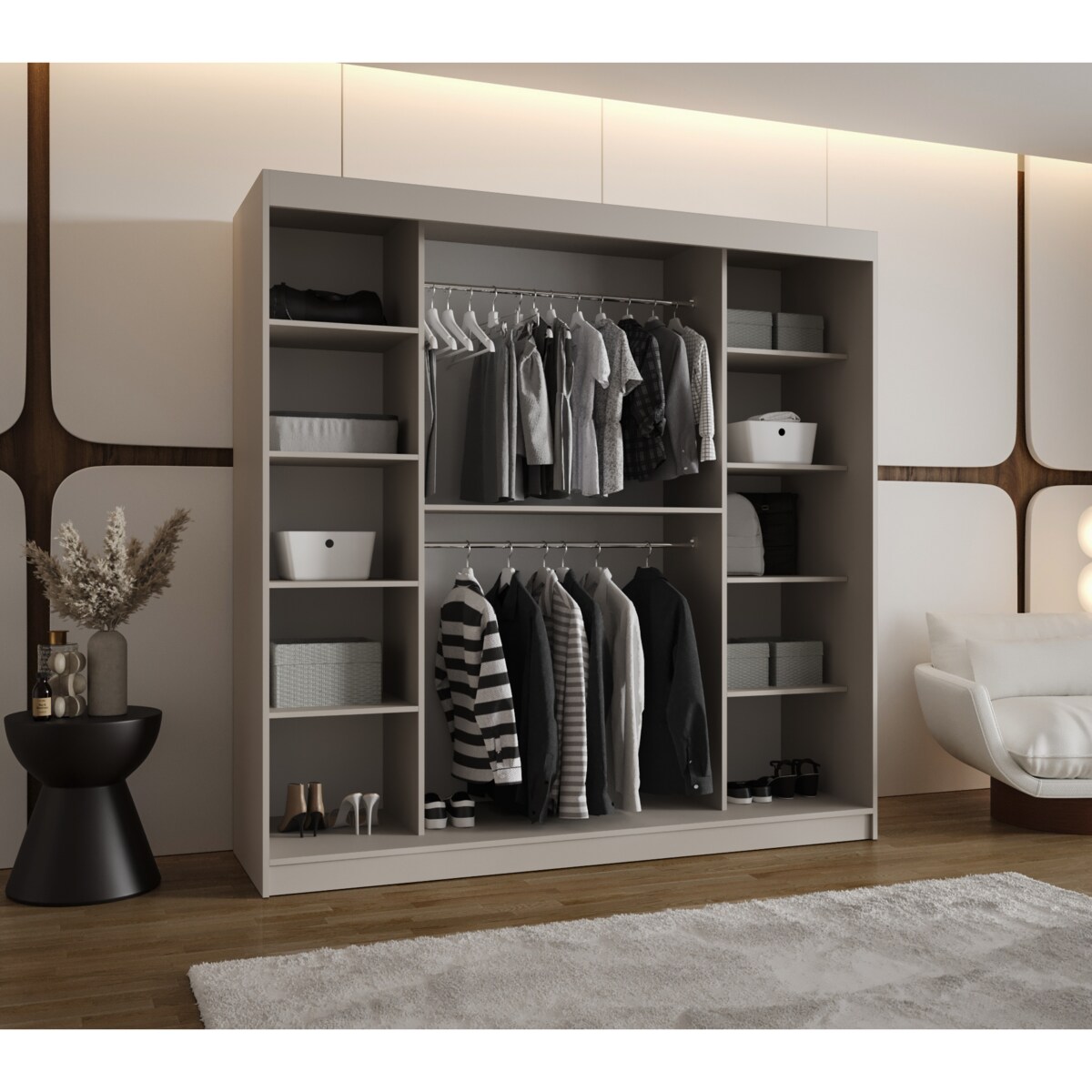 Szafa przesuwna ROSSA 200 kaszmir