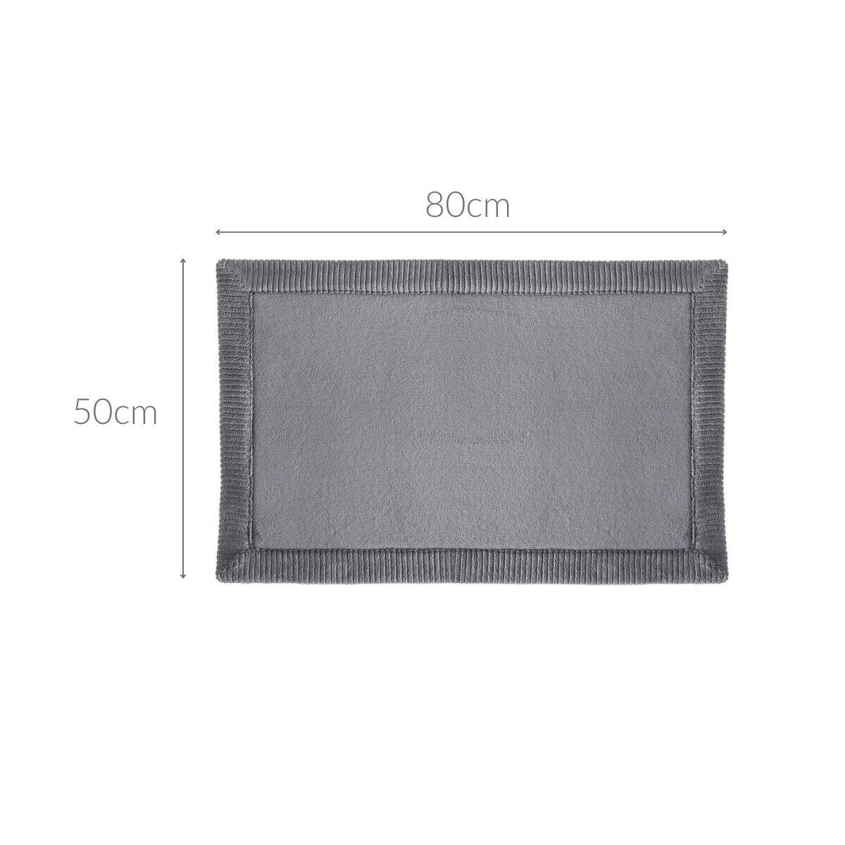 Dywanik łazienkowy TRIO, memory foam, 80 x 50 cm