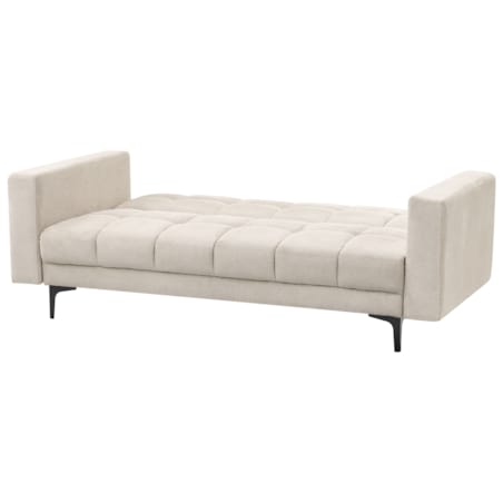 Sofa rozkładana beżowa ALNES