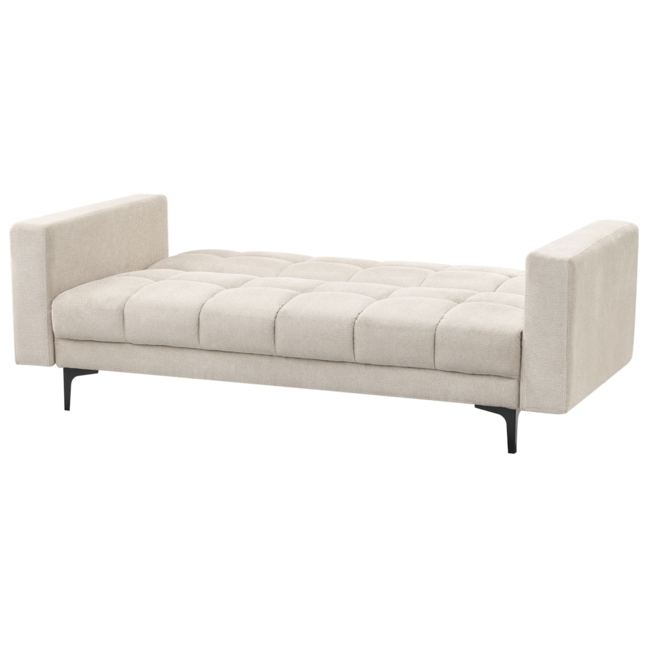 Sofa rozkładana beżowa ALNES